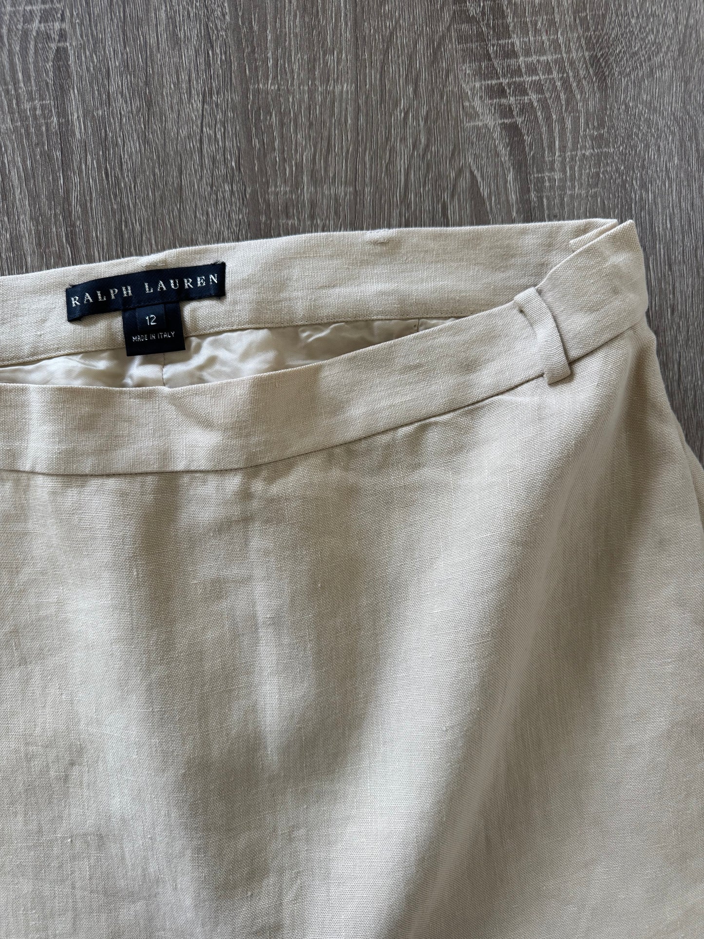Fusta premium Ralph Lauren din 100% in cu talie marcată- 84 talie 
(Mărimea L)