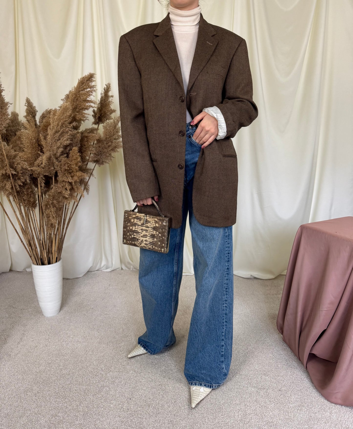 Sacou vintage Hugo Boss din lana