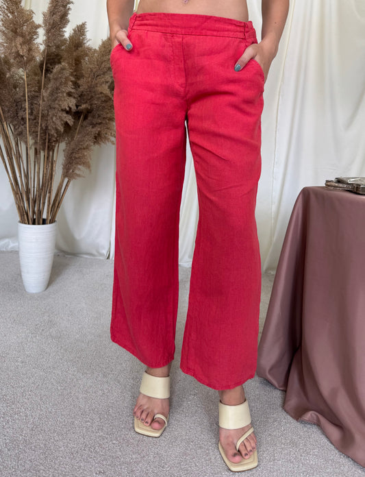 Pantalon BRAX din 100% in cu talie elastică 
(Mărimea S/M)