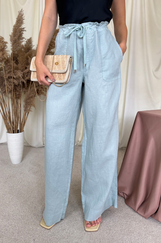 Pantaloni de vară din 100% in Ralph Lauren ( marimea L)- mărimea 12