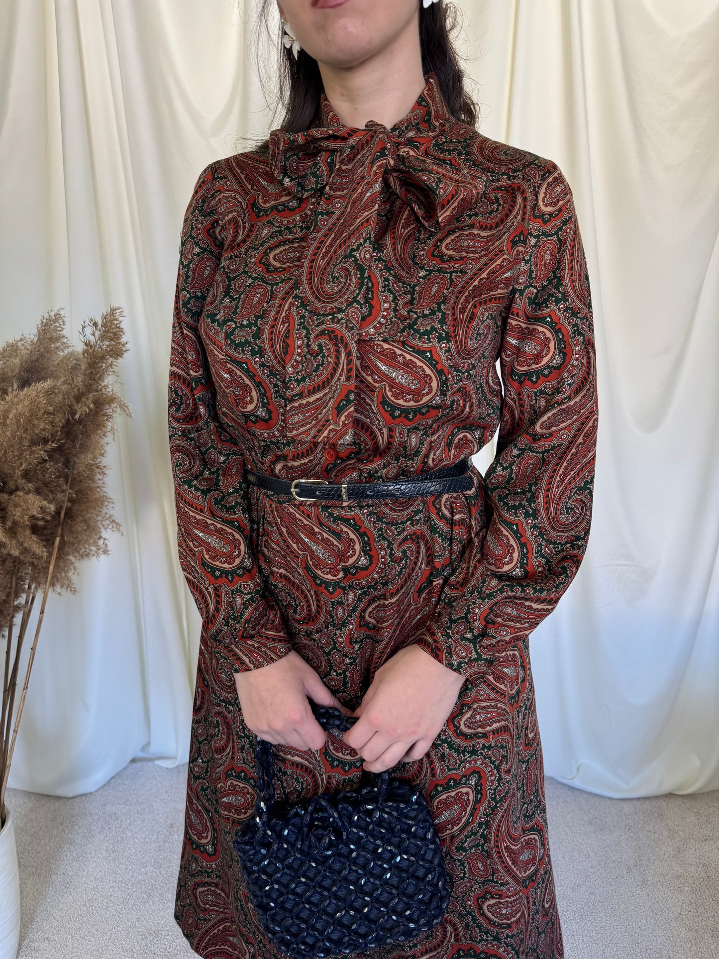 Rochie vintage superba anii 80