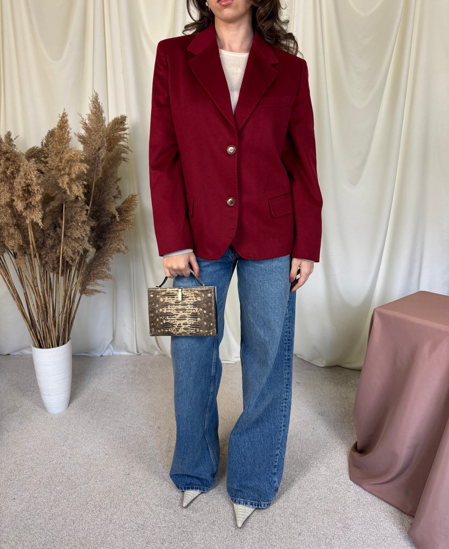 Sacou premium Max Mara mărimea M, lână extrafina