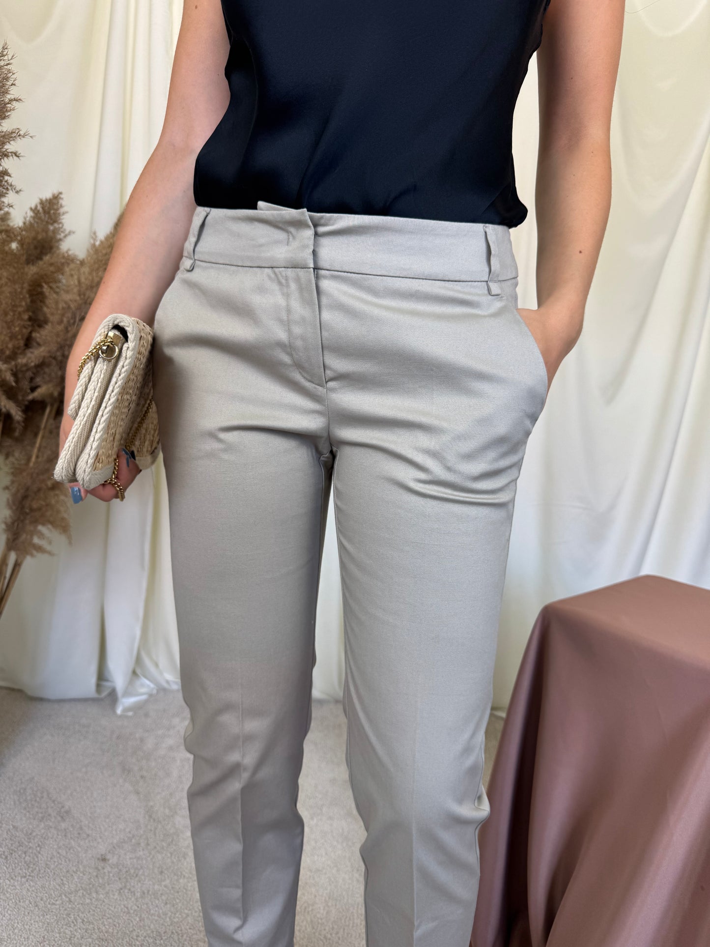 Pantalon Max&Co Office cu talie medie ( mărimea XS-S)