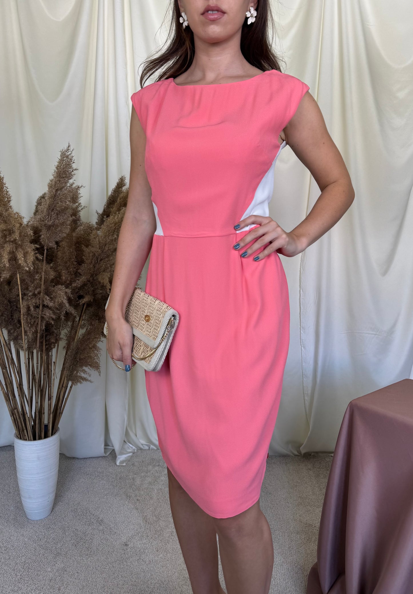 Rochie office Tommy Hilfiger cu talie marcata ( mărimea S)