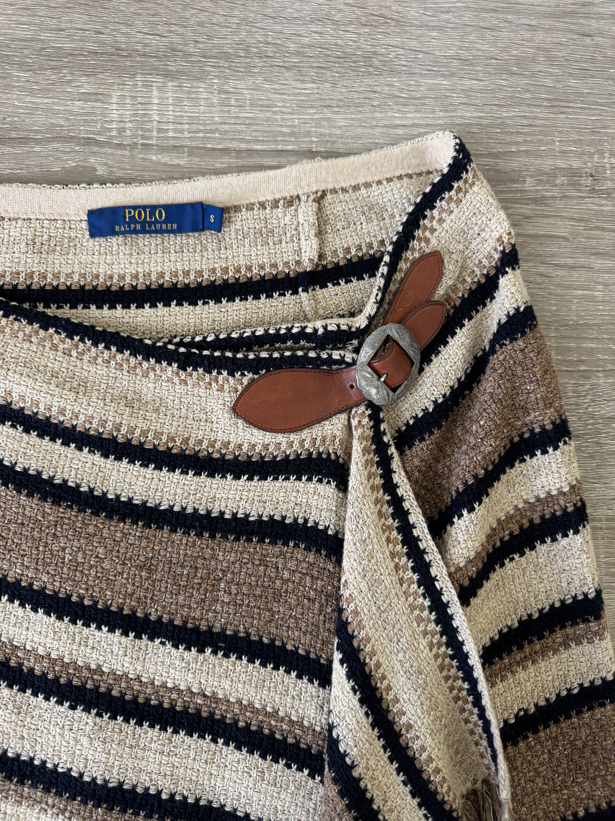 Fusta premium polo RALPH LAUREN din bumbac cu print superb ( marimea M)