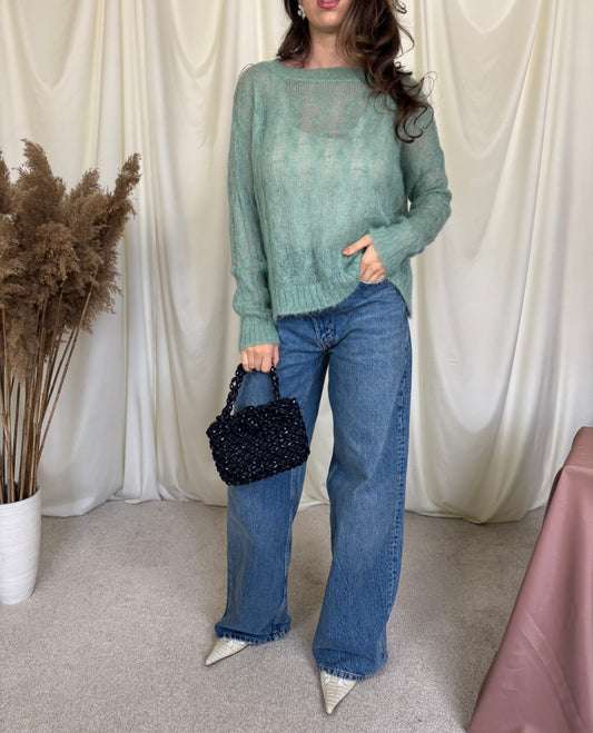 Pulover Max mara nuanța superbă( mărimea S-M)