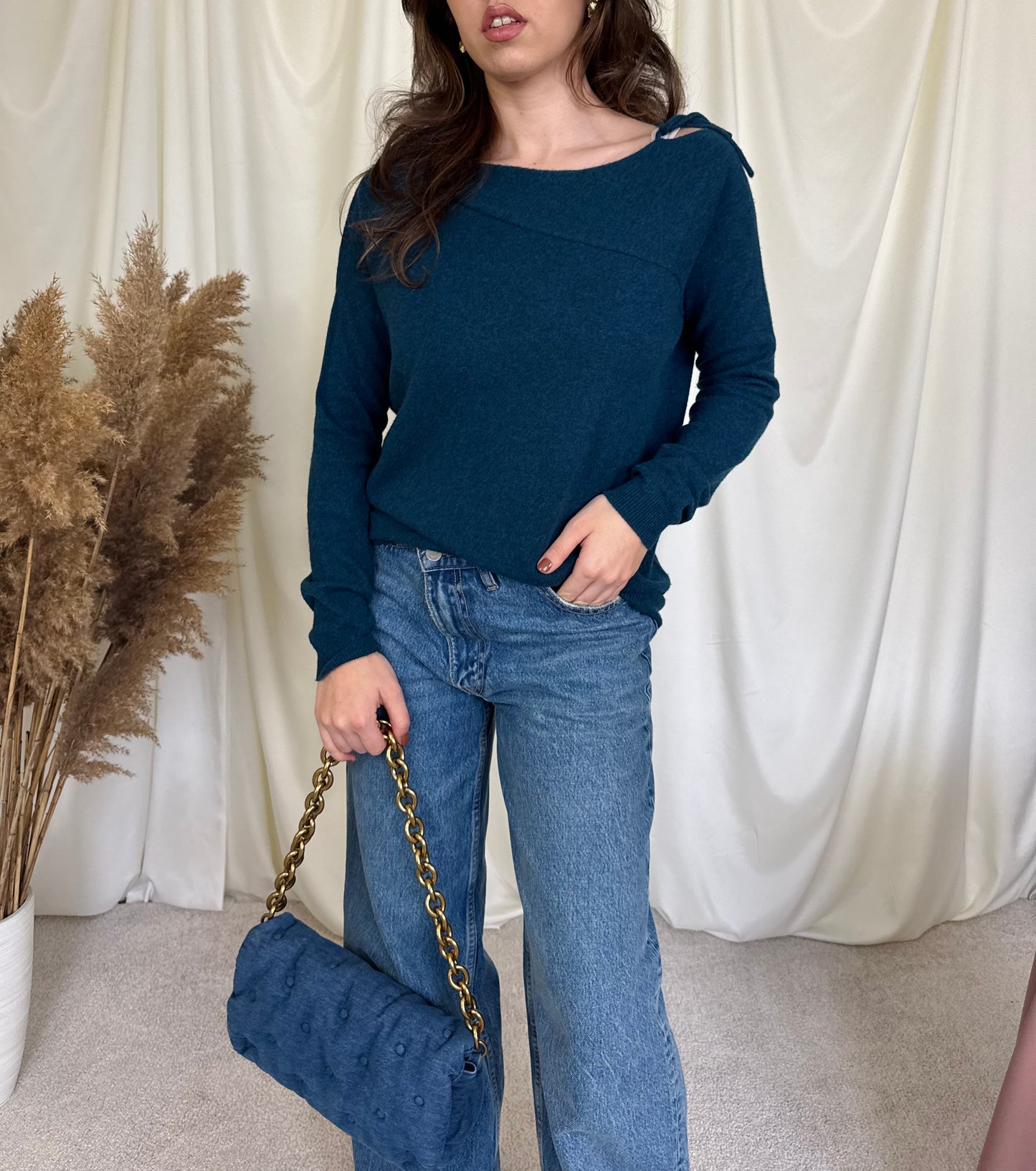 Pulover din 100% cașmir ( S-M)