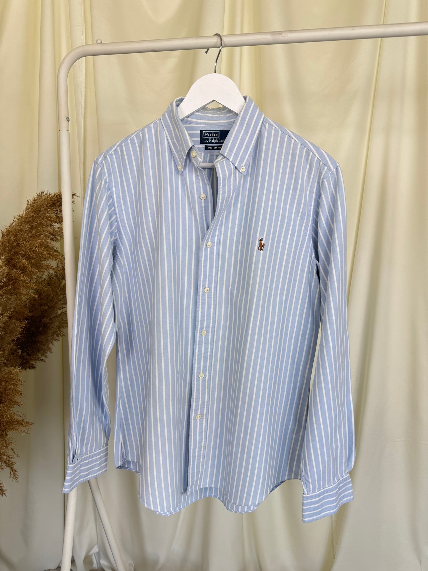 Cămașă POLO RALPH LAUREN din 100% bumbac, print cu dungi 
(Mărimea M)