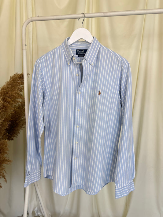 Cămașă POLO RALPH LAUREN din 100% bumbac, print cu dungi 
(Mărimea M)