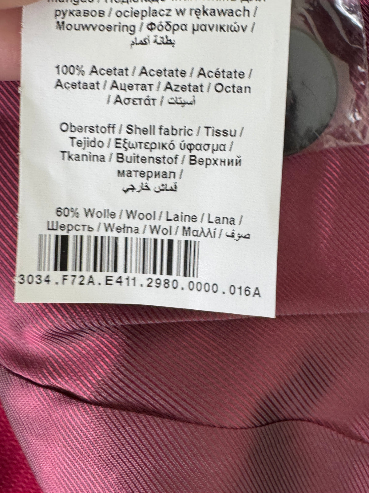 Sacou vintage GERRY WEBER din stofă de lână și modal, produs nou ( mărimea L/XL)