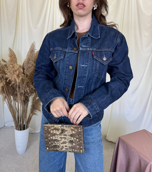 Jacheta Levi’s din denim 100% bumbac 
(Mărimea S)