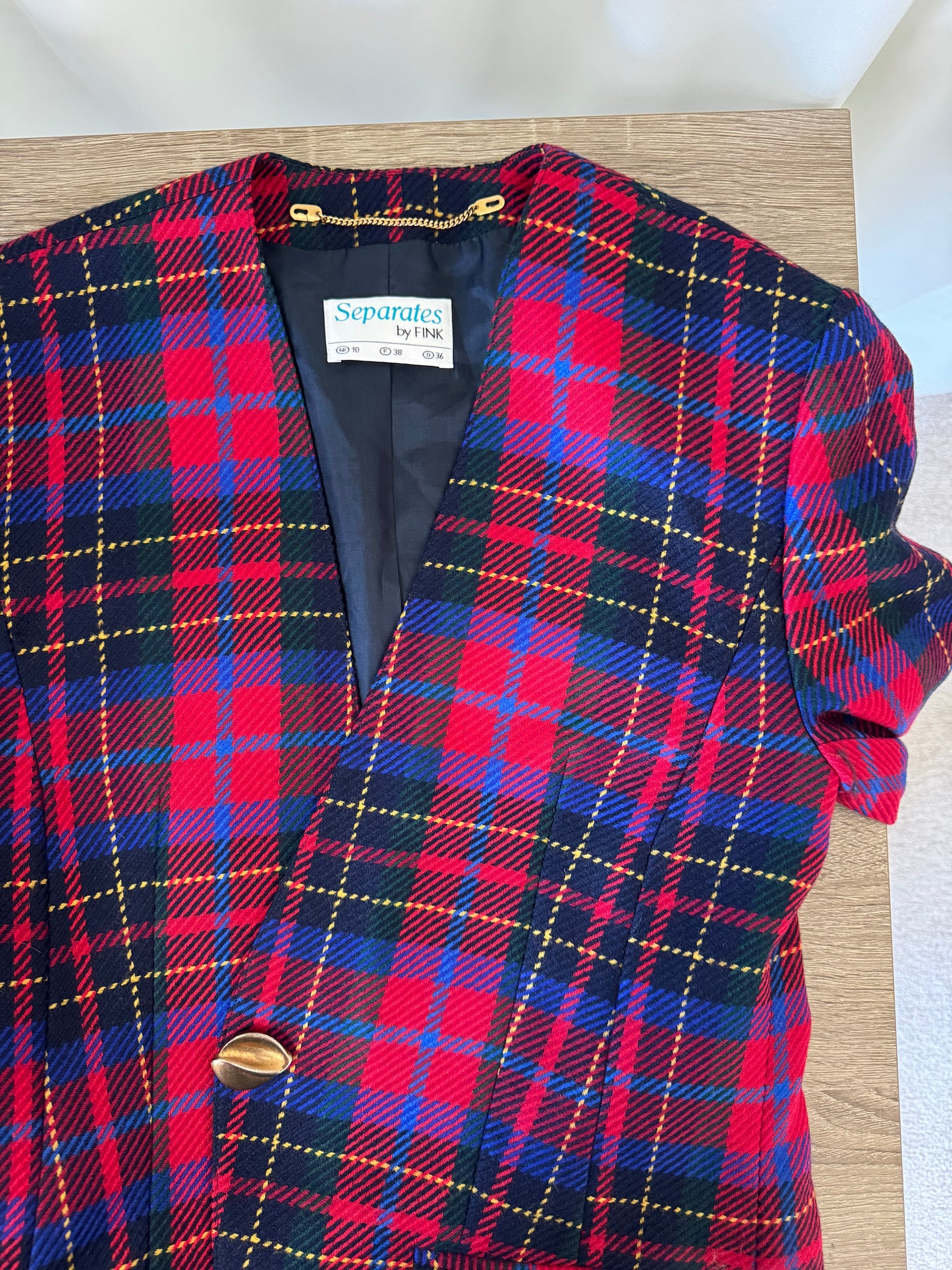 Sacou superb din stofă de lână ( mărimea S)