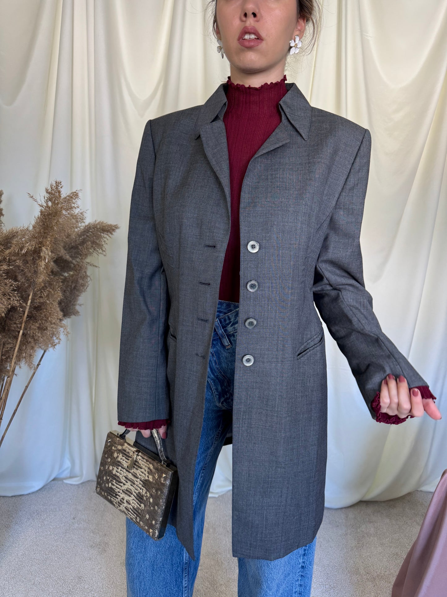 Sacou luxury escada din lana zegna 100% ( mărimea L)