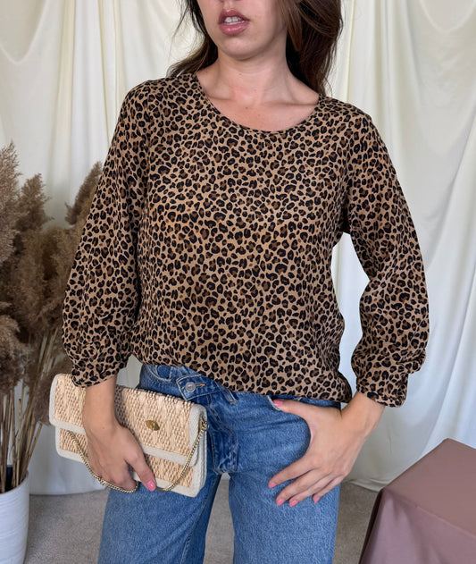 Cămașă premium  Marc Cain din 100% mătase cu animal print (  mărimea S/M)