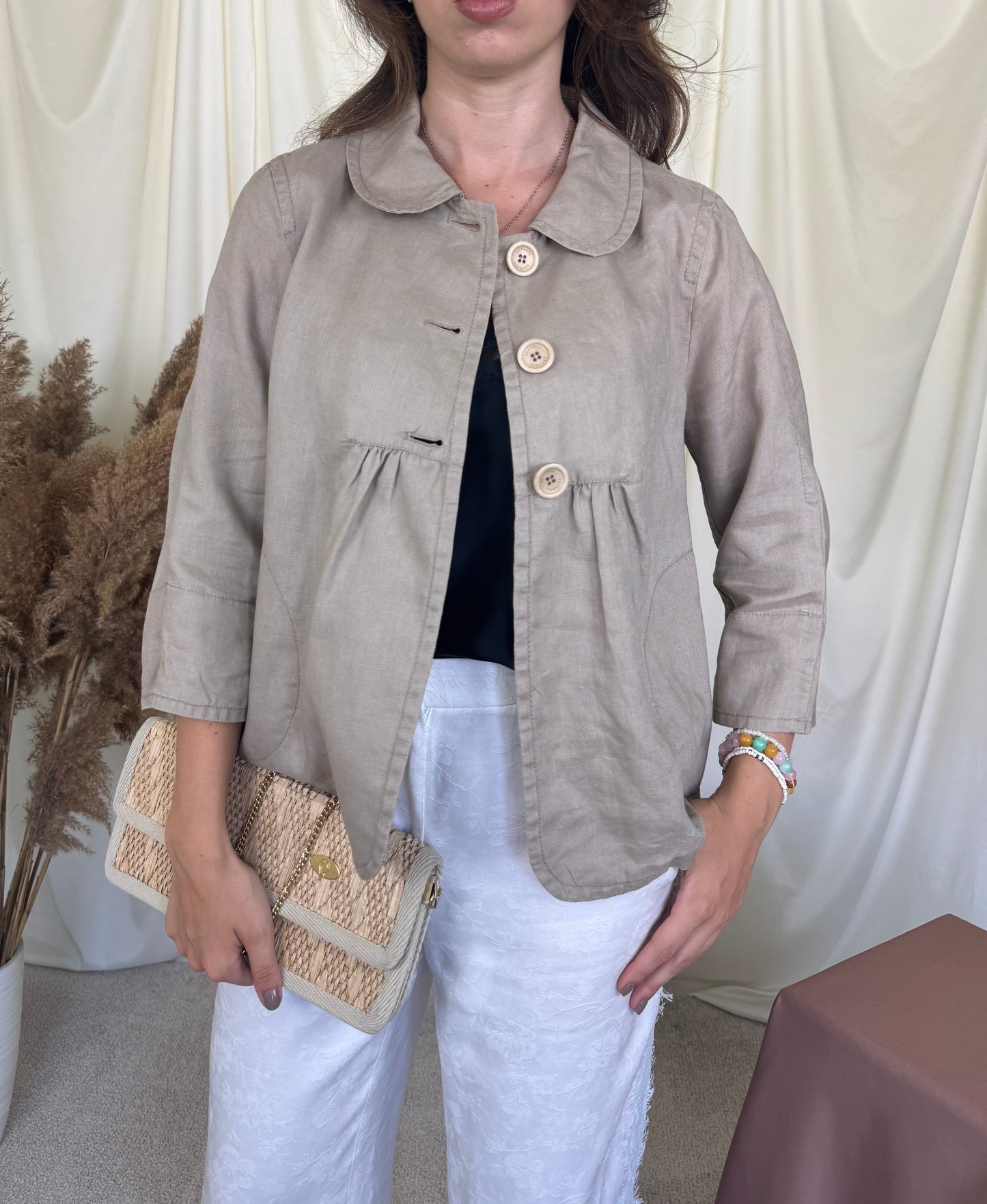 Sacou premium SEVENTY din 100% in, croi feminin ( mărimea S/M)