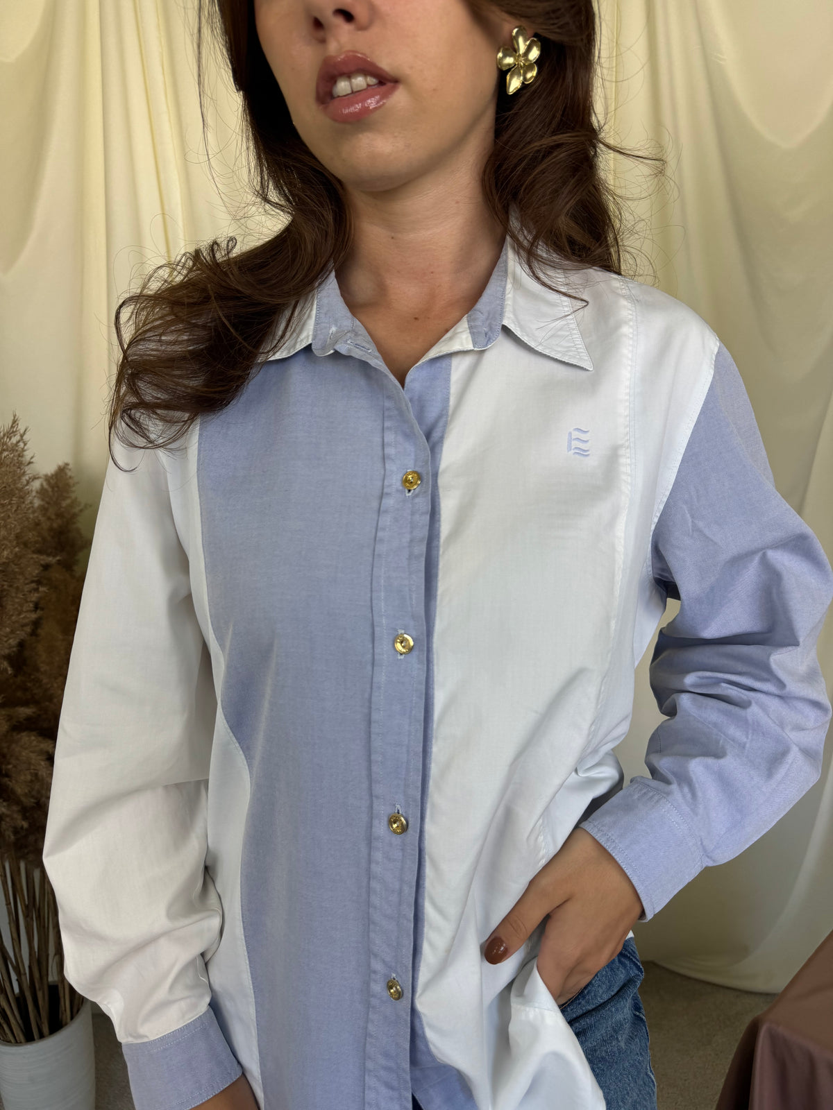 Cămașă premium ESCADA din 100% bumbac ( mărimea M/L)