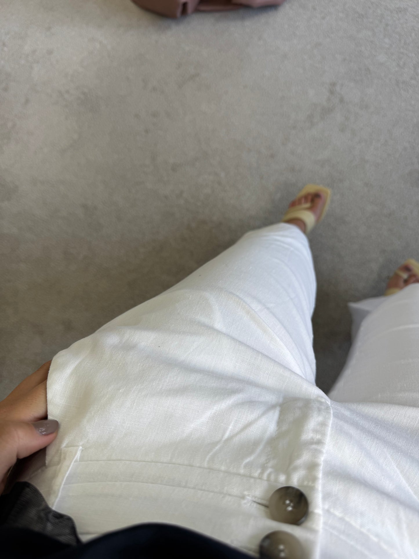 Pantalon MEXX din 100% in cu talie joasă 
(Mărimea xs/s)