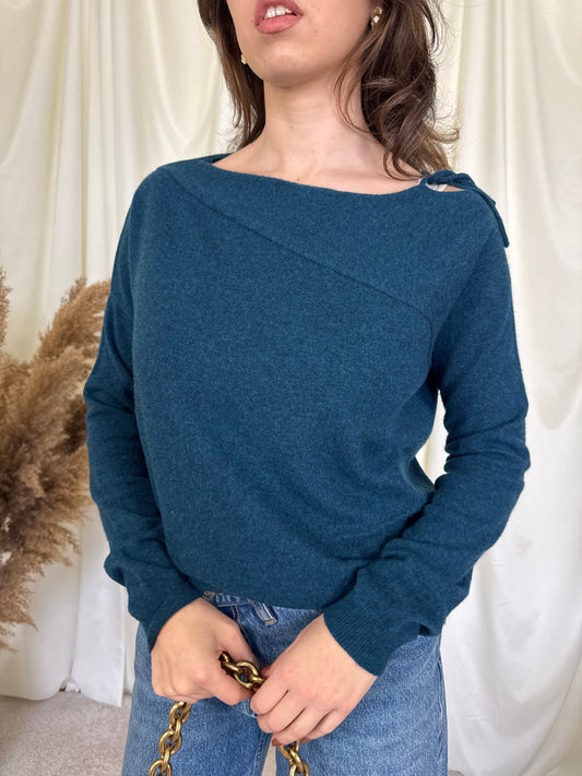 Pulover din 100% cașmir ( S-M)