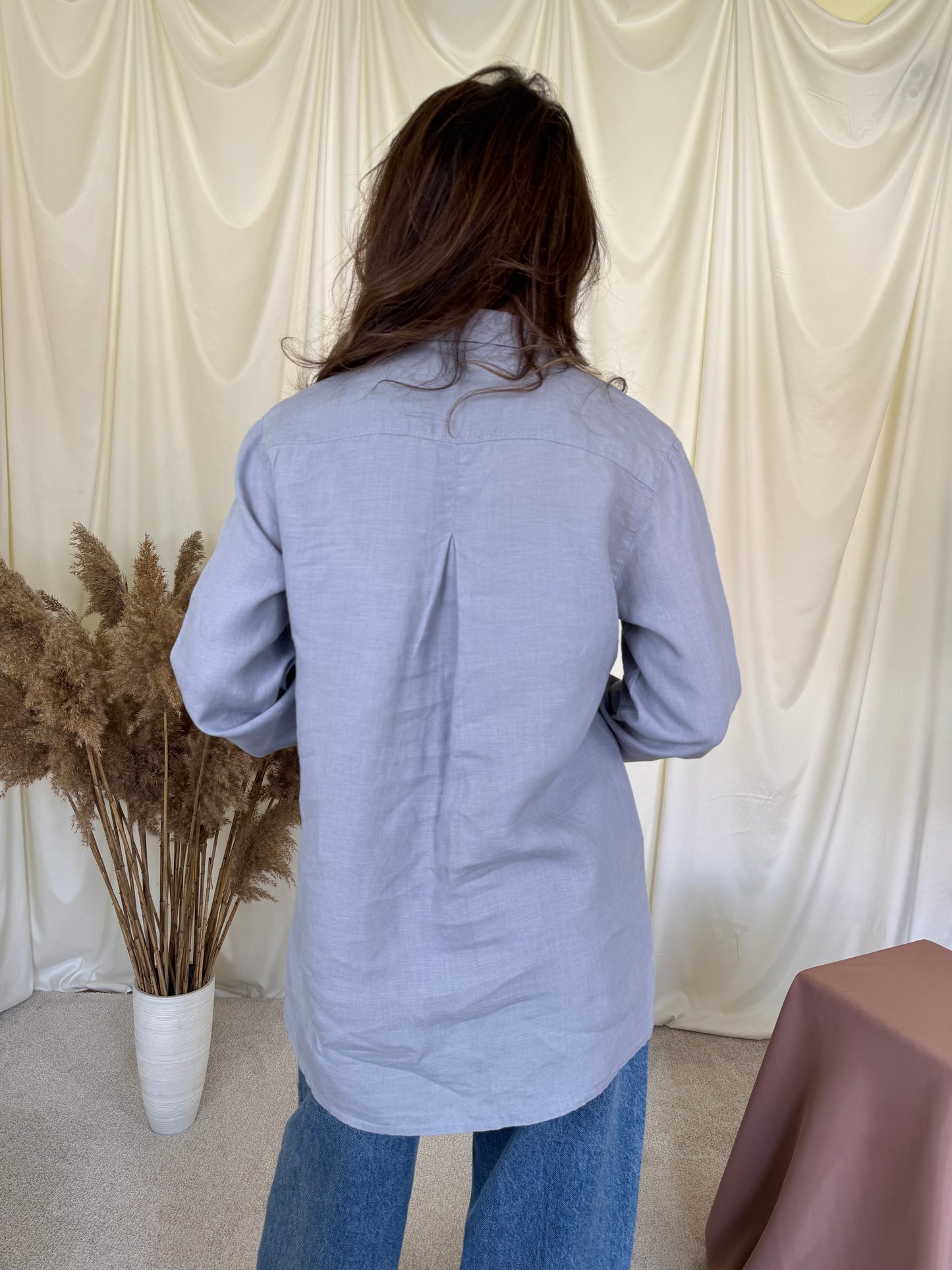 Cămașa din in MARC O’POLO cu fit oversized 
(Mărimea M/L)