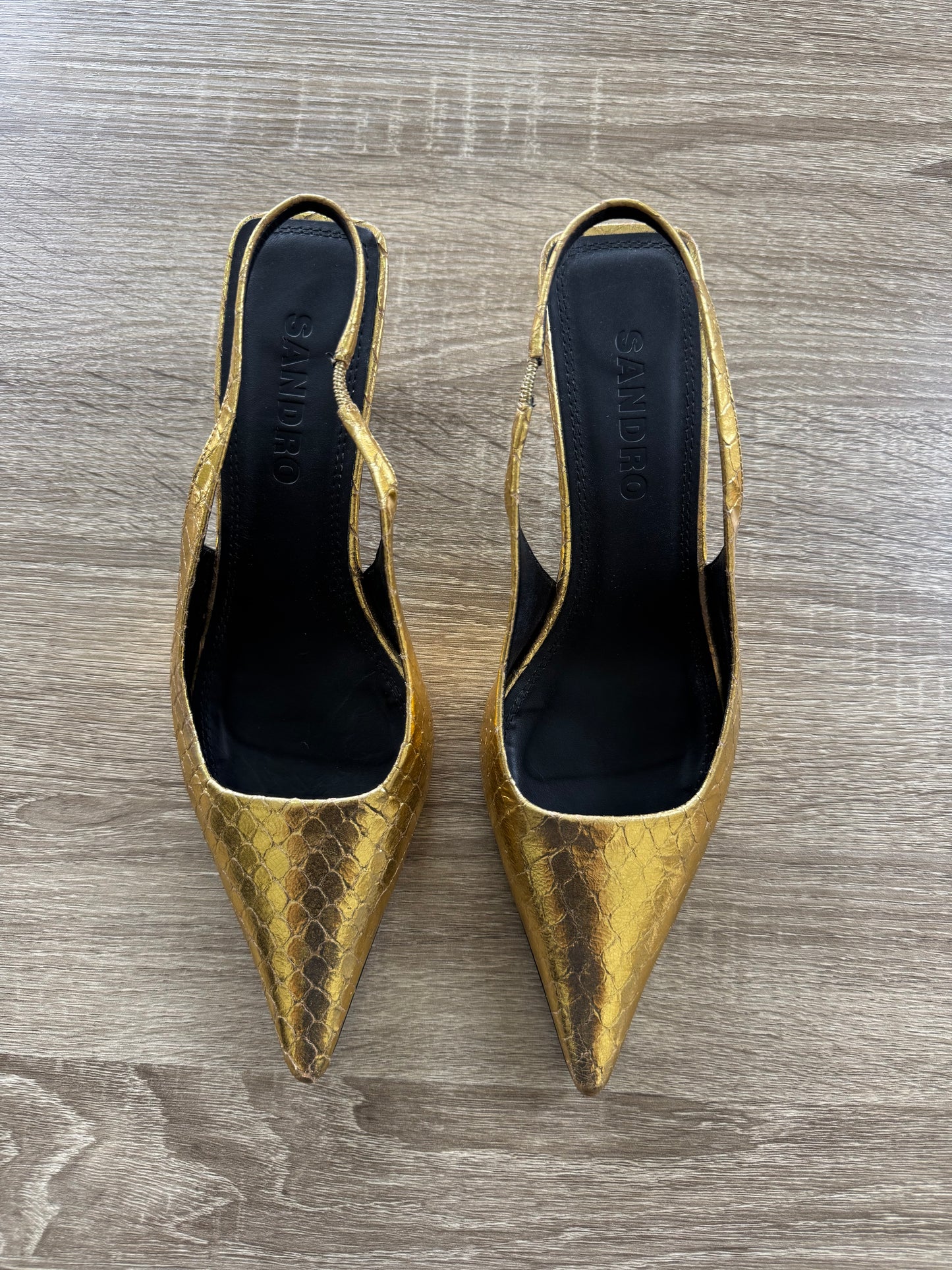 Pantofi Sandro Paris din piele naturală ( mărimea 39)