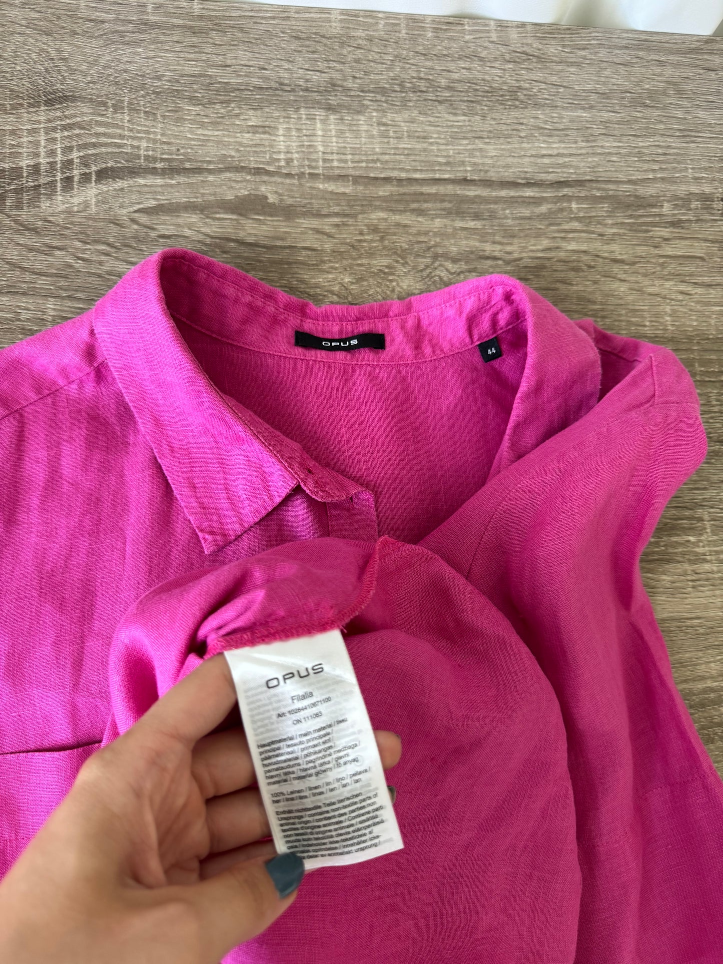 Cămașă Opus din 100% in, fit oversized ( mărimea XL-XXL)