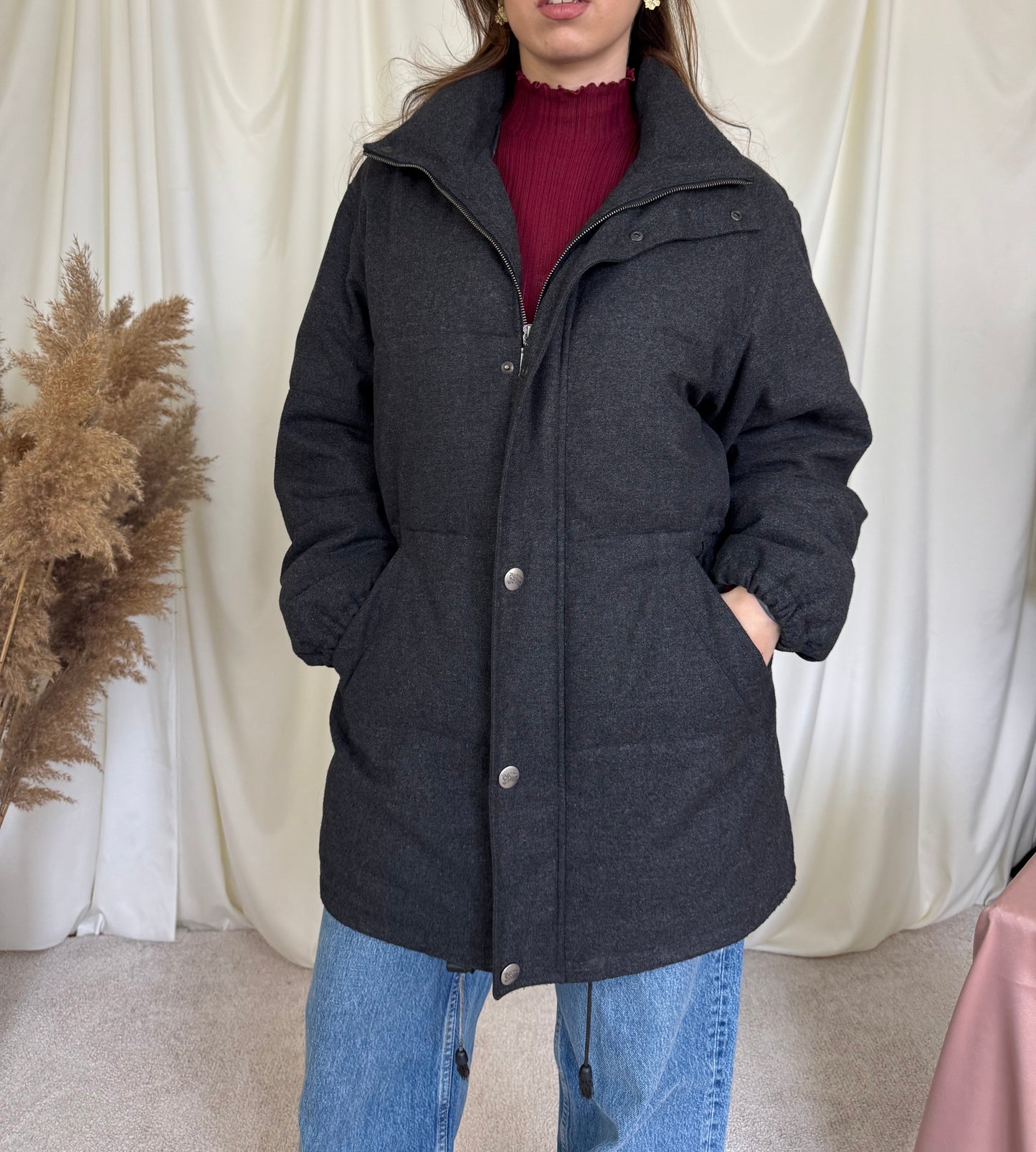 Geaca BURBERRY din lana cu puf