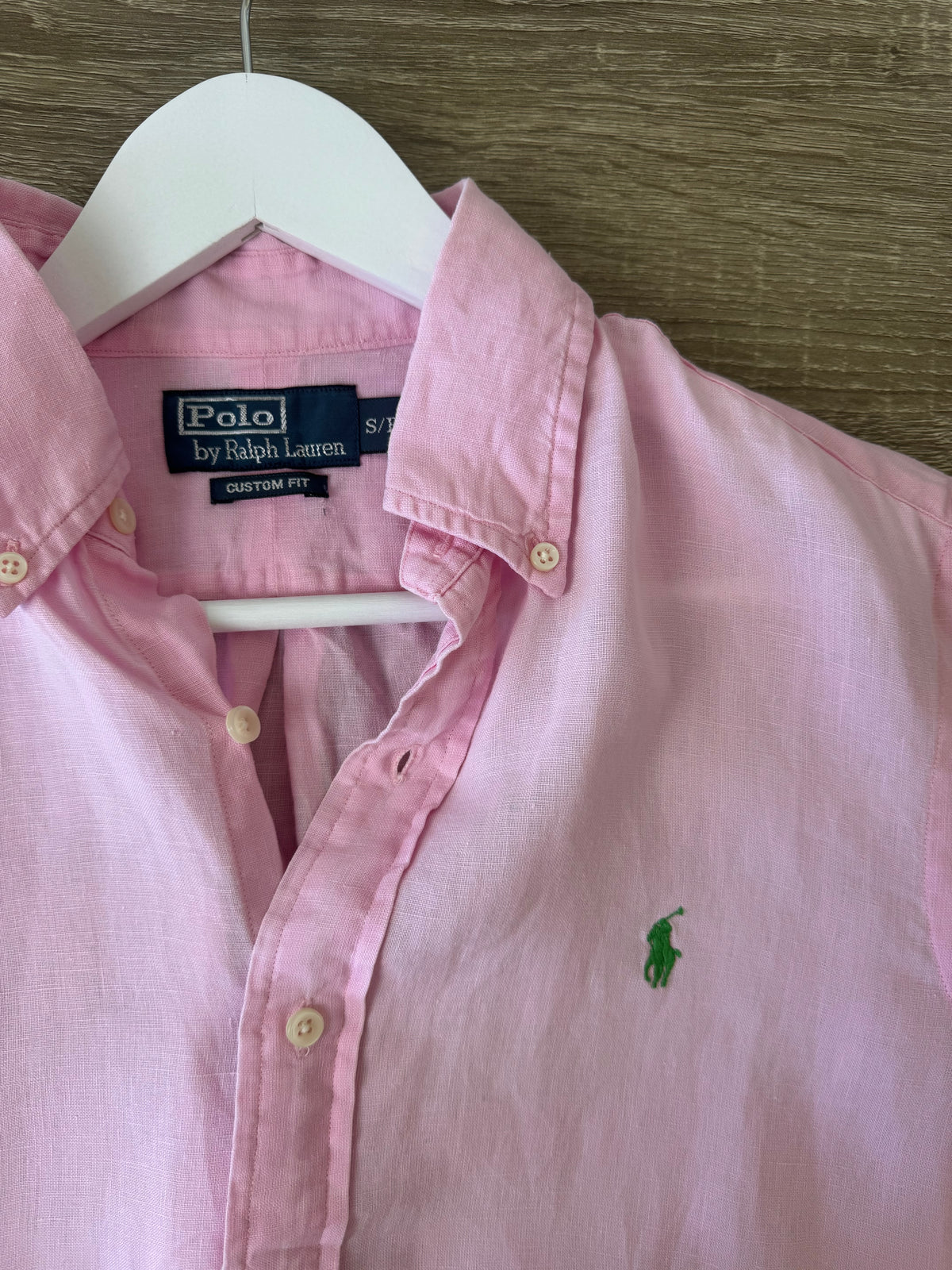 Cămașă de vară RALPH LAUREN din 100% in ( marimea S)
