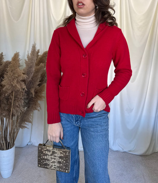 Jerseu din lână moale (S)