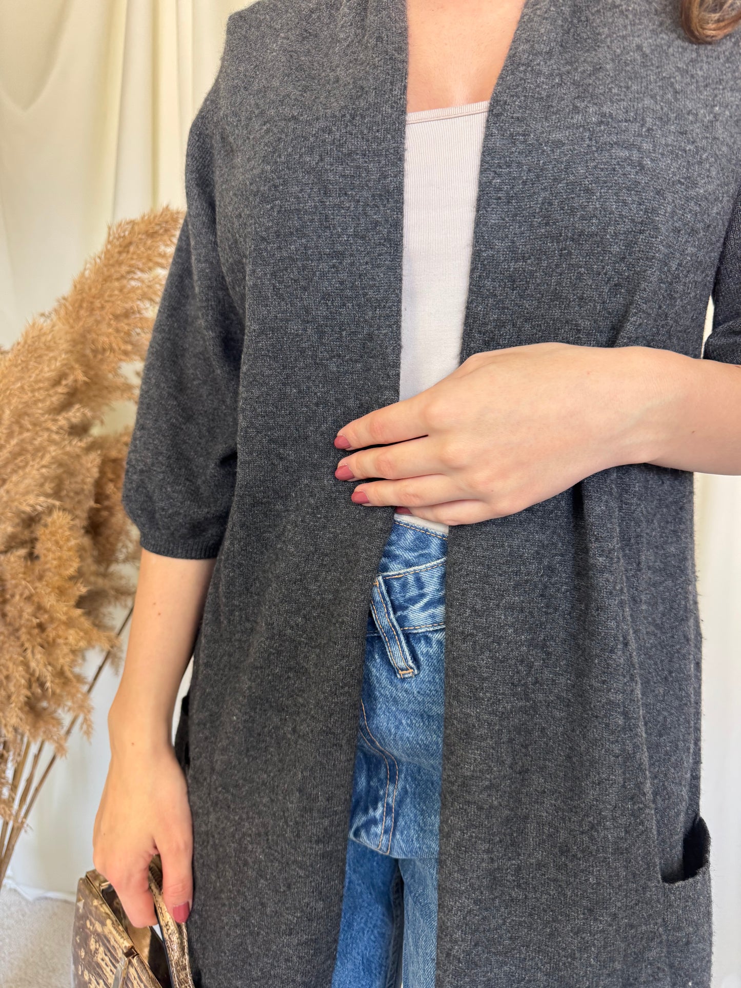 Cardigan premium de brand din 100% cașmir ( mărimea S/m)