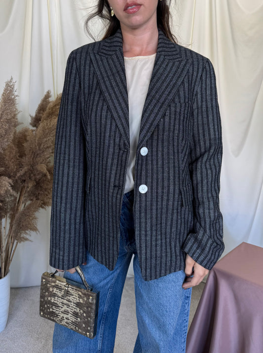 Sacou vintage  FERAUD din 60% lână și vascoza ( mărimea L)