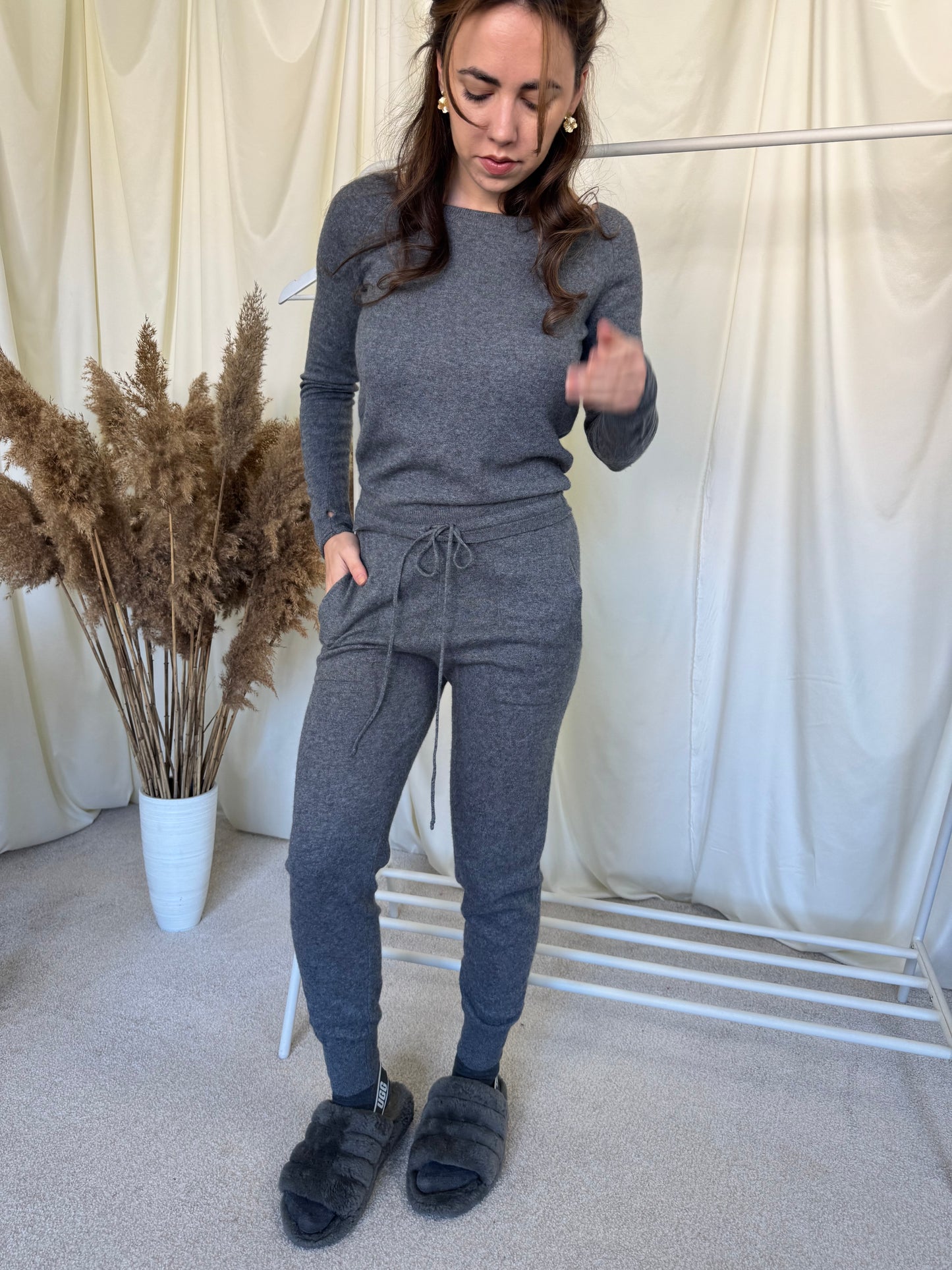 Salopetă Benetton blend cașmir lână poli ( mărimea xs-s)