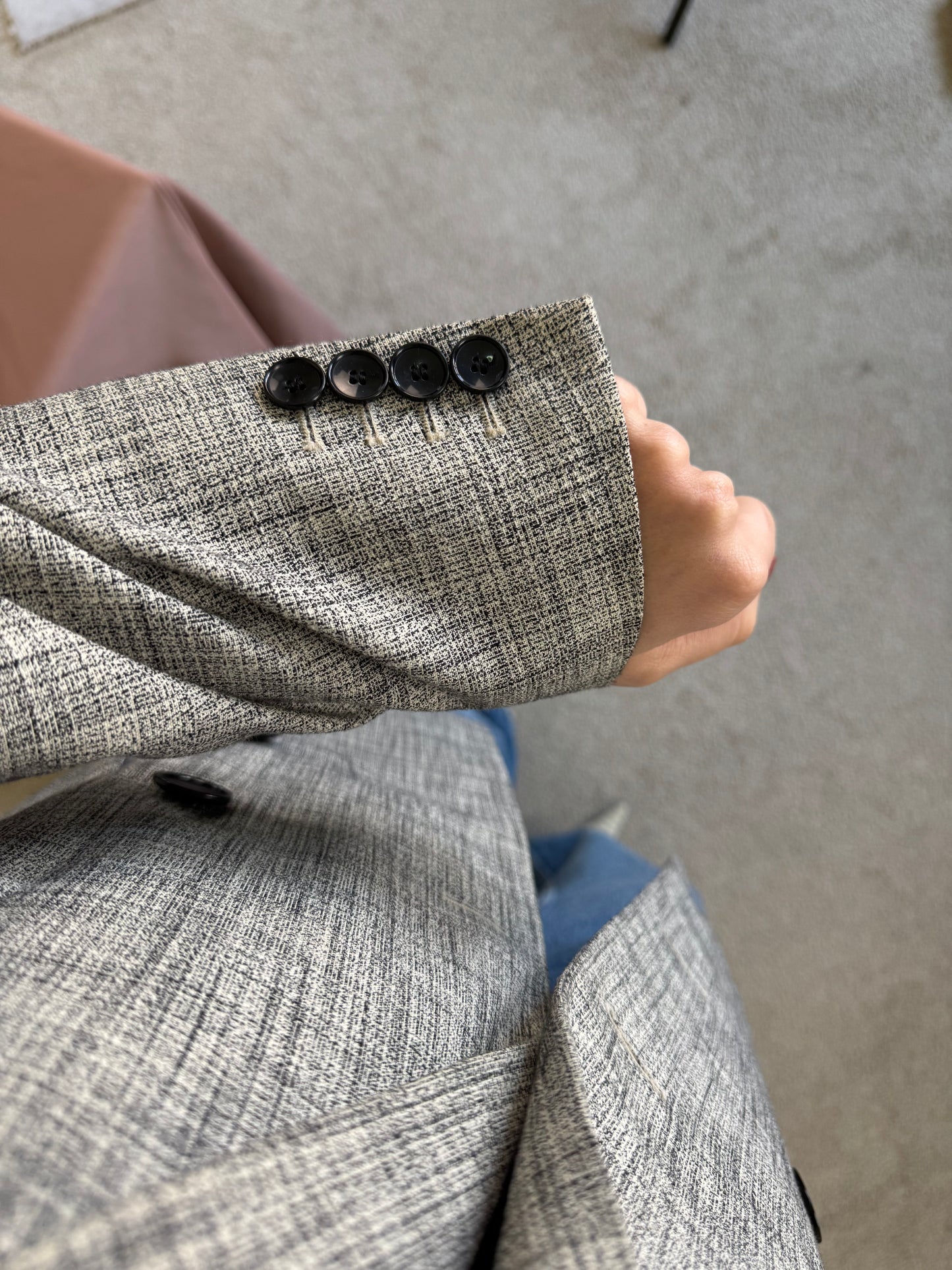 Sacou premium ISABEL MARANT la rand dublu de nasturi 
(Mărimea 36)