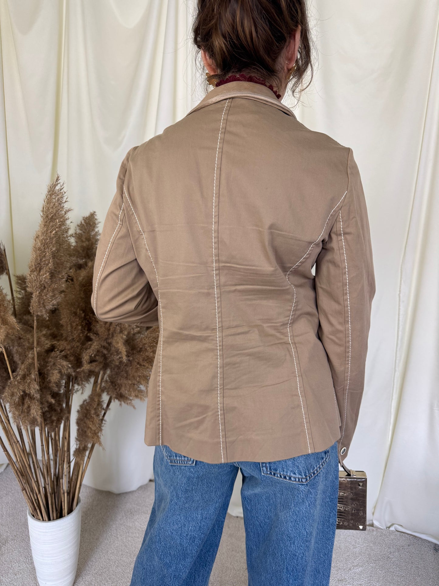 Sacou PRADA din bumbac ( mărimea s-M)