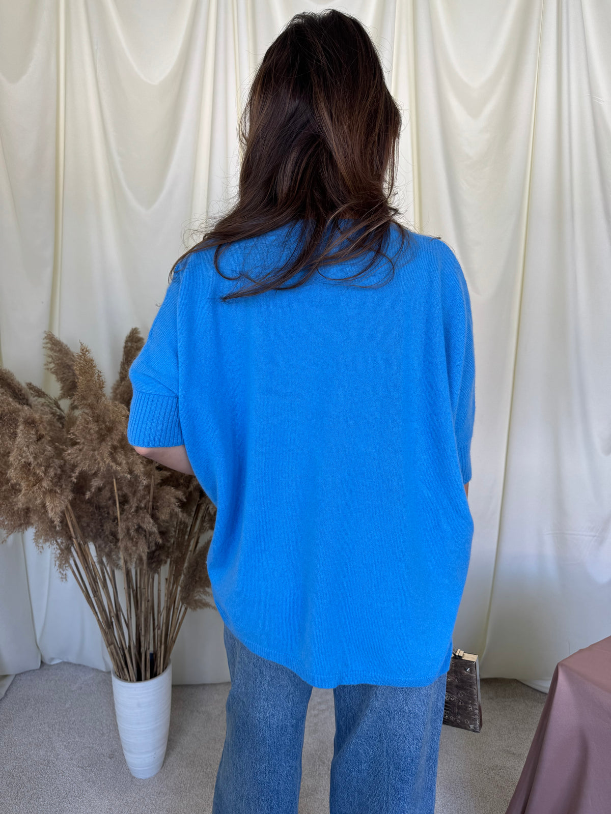Bluză NOT SHY din 100% cașmir, fit oversized ( mărimea S-XL)