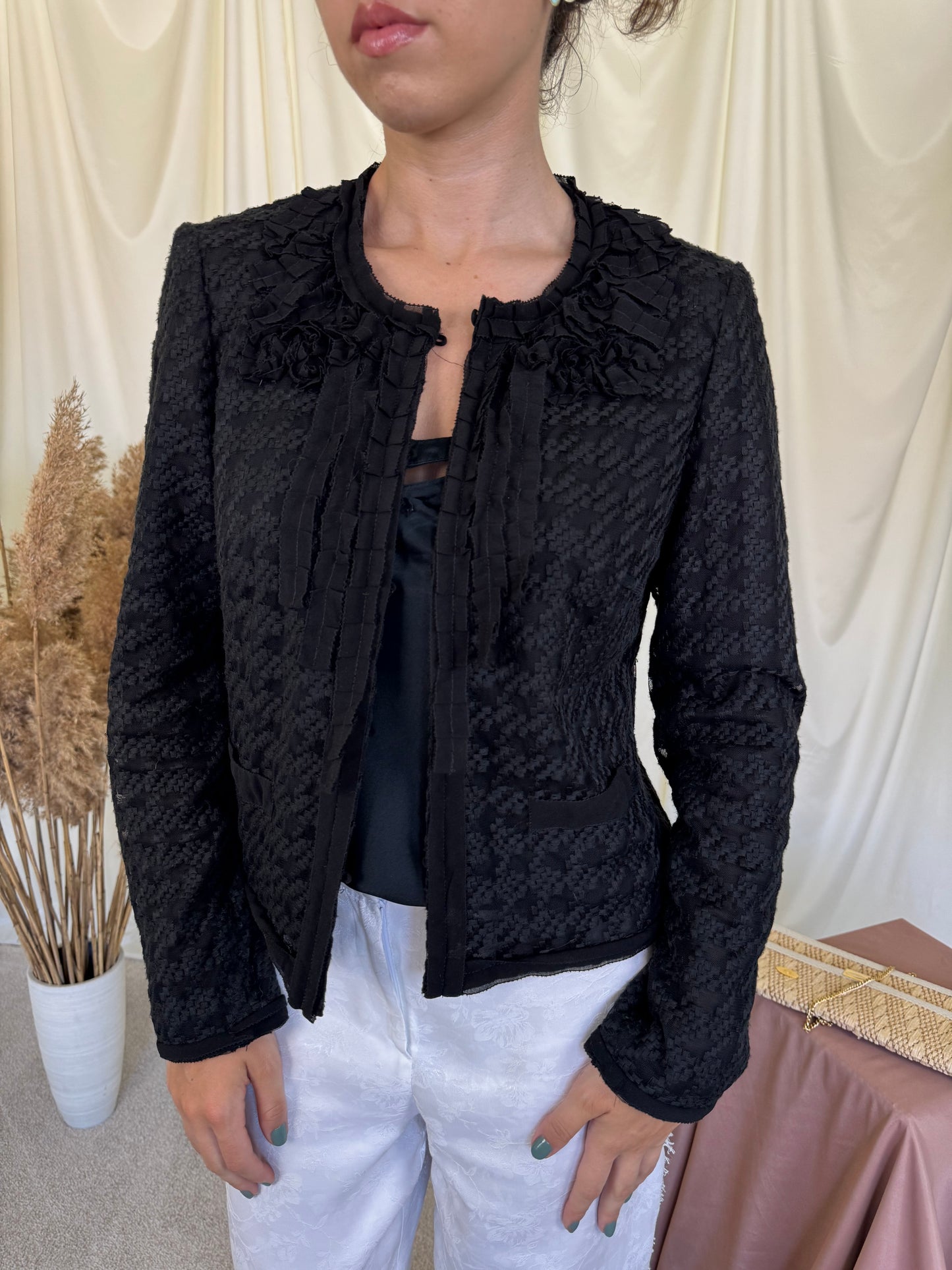 Sacou Betty Barclay din tull ( mărimea S- S/M)