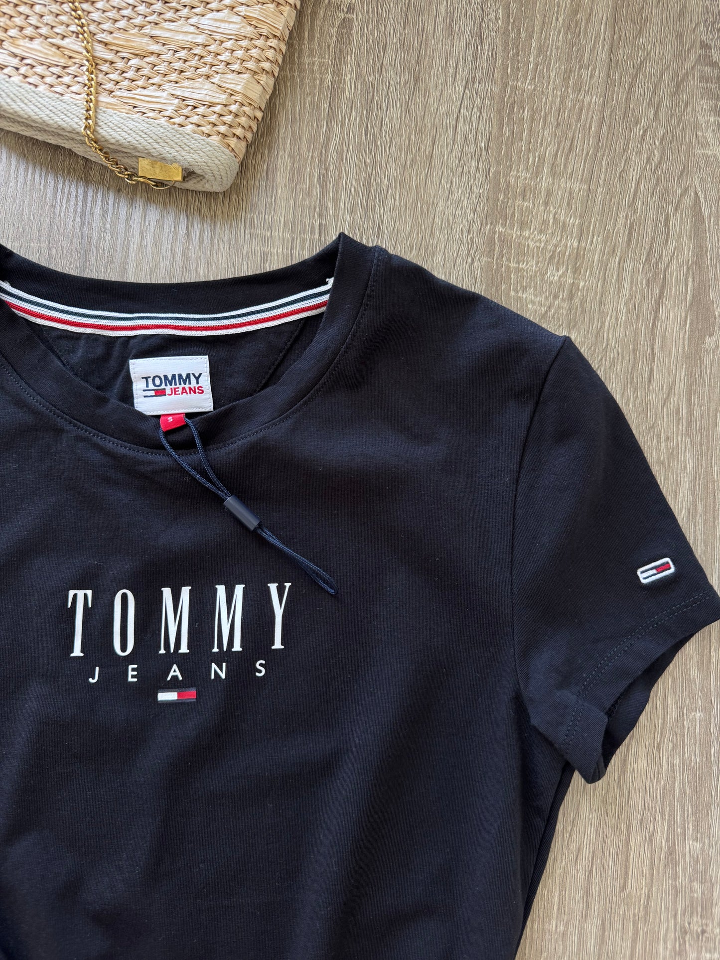 Rochie Tommy Hilfiger din bumbac, produs nou 
(Mărimea XS/S)