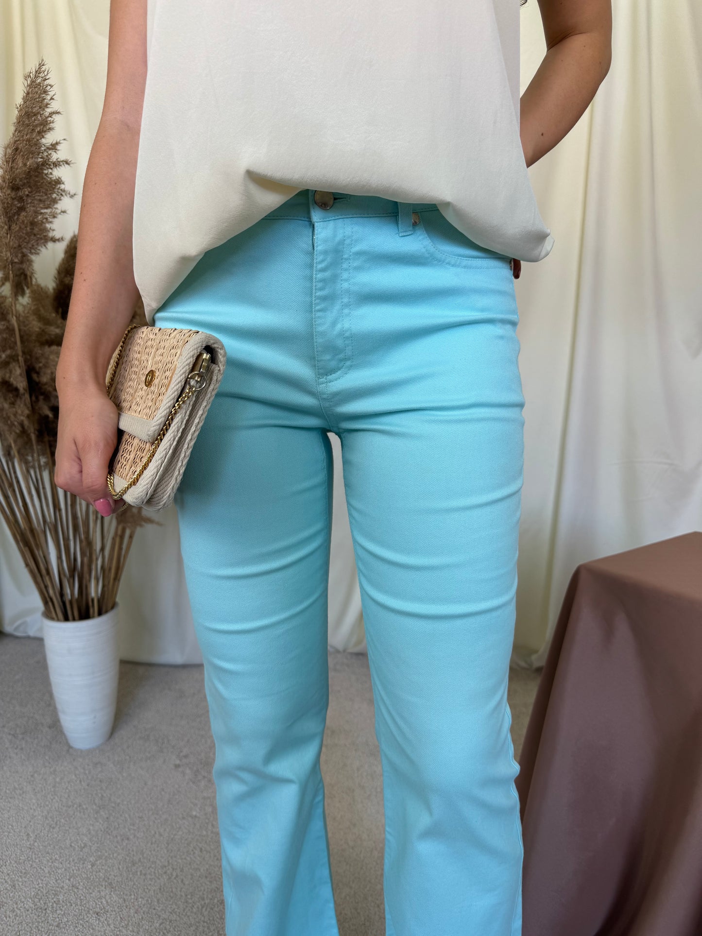 Blug luxury ESCADA din bumbac, talie medie( mărime XS/S)