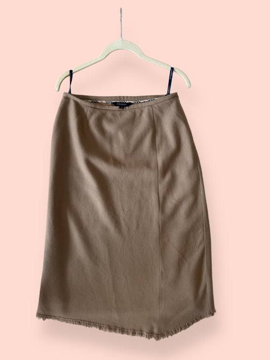 Fusta BURBERRY asimetrică din lana ( S/M)