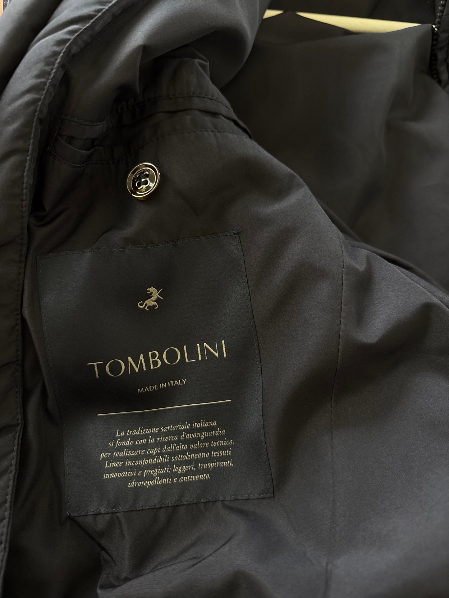 Palton BĂRBAȚI  Tombolini super premium din 100% lână, (mărimea 50/M)