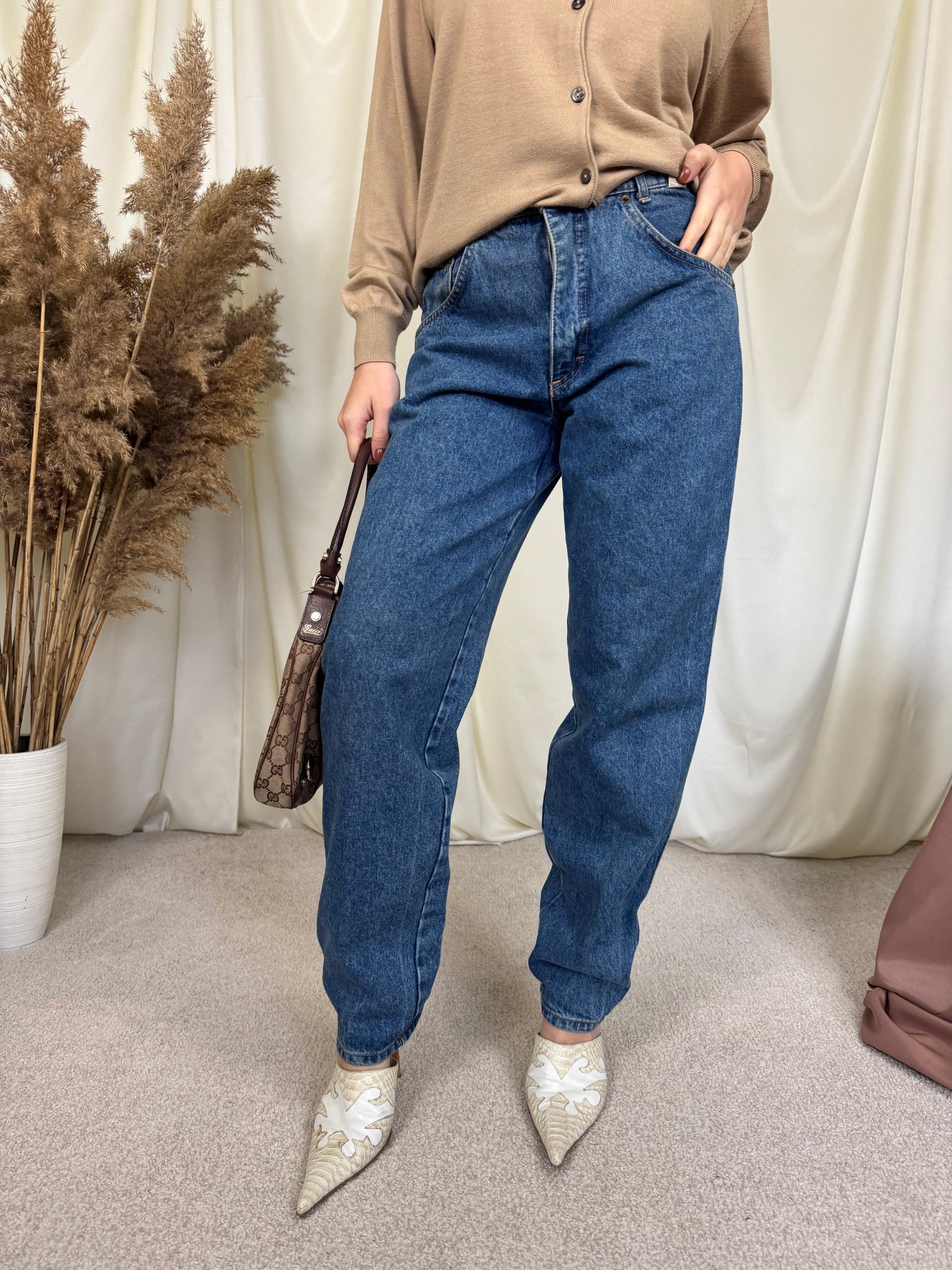 Blug vintage din 100% bumbac