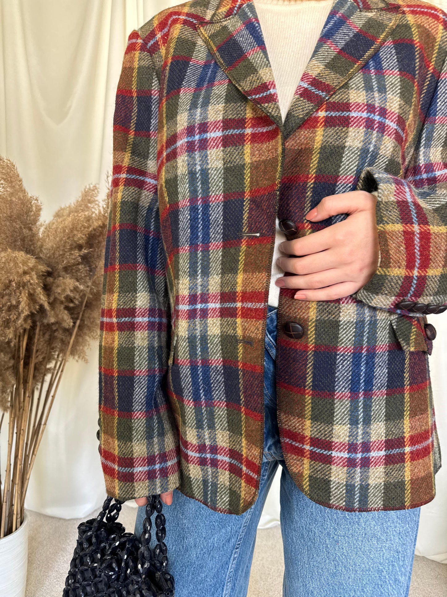 Sacou de brand din lână pură( mărimea L-XL)