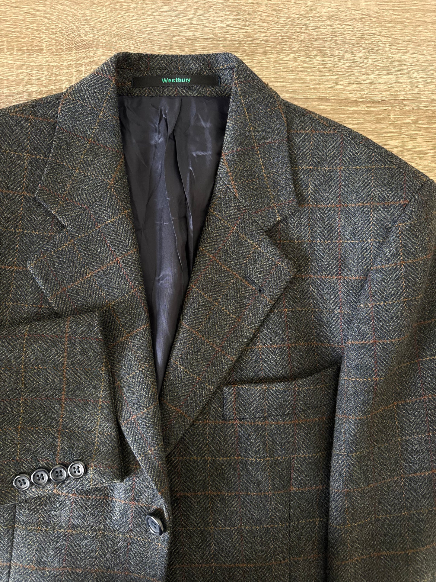 Sacou din 100% lână, mărimea M/L, fit oversize