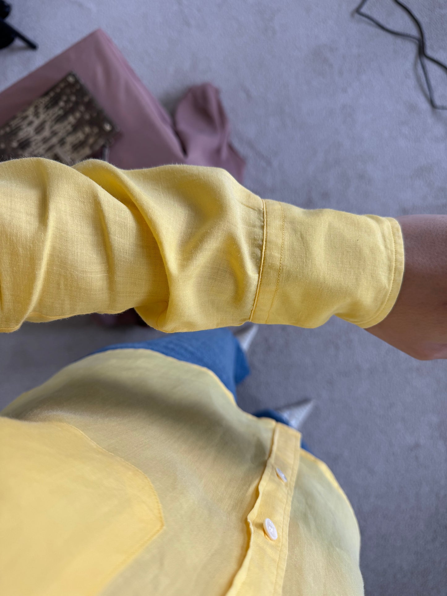 Cămașă din 100% Vascoza RALPH LAUREN, fit lejer 
(Mărimea S)