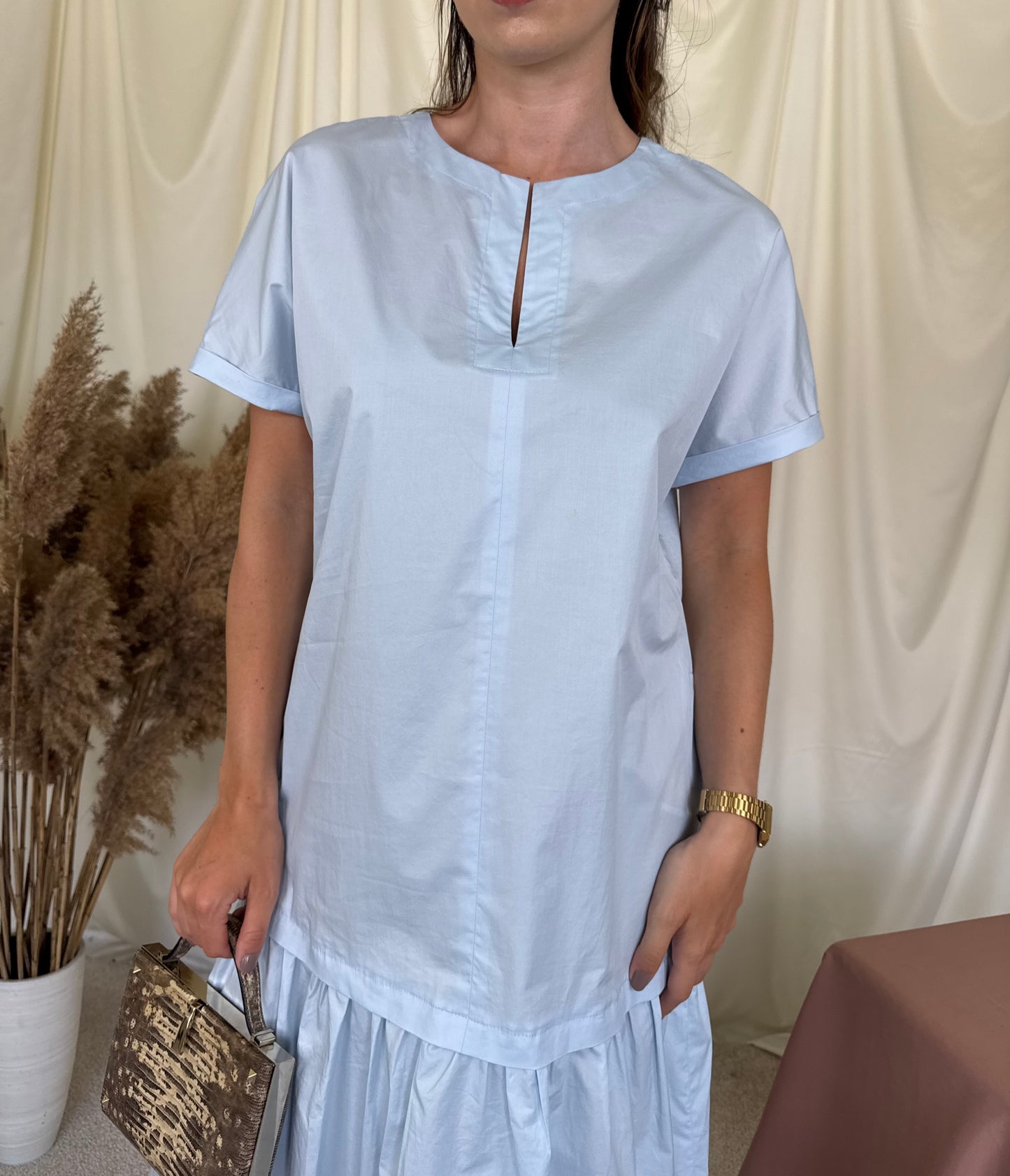 Rochie RIANNI din bumbac și elastan 
(Mărimea 38/M)