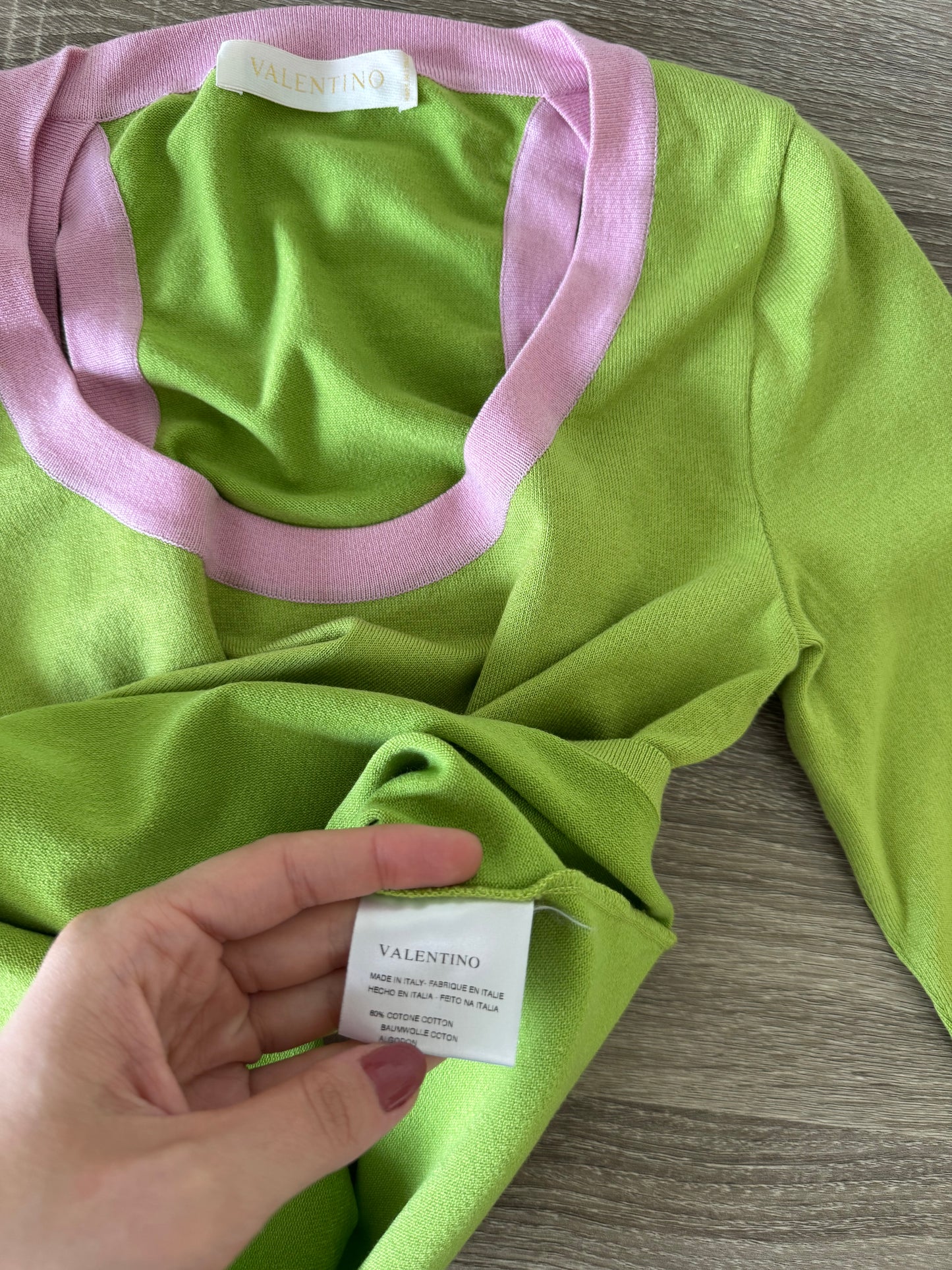Bluză knit VALENTINO 
(Mărimea xs/s)