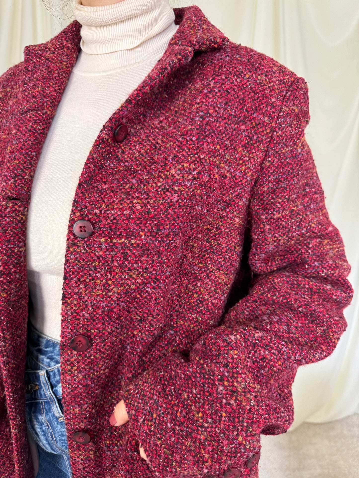 Palton 75% lână și mătase mărimea M