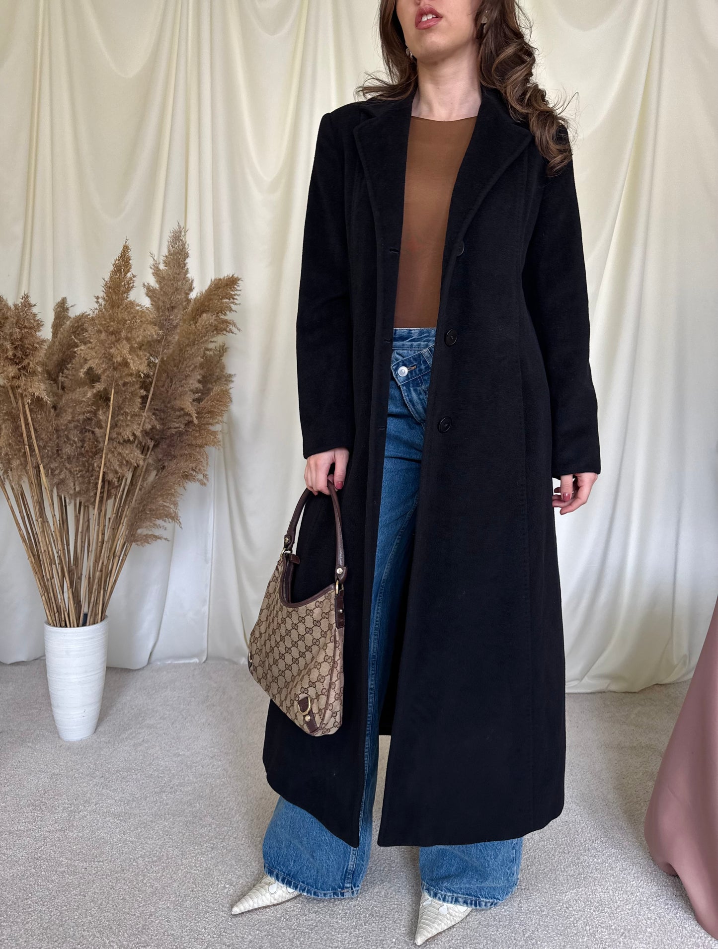 Palton luxury CINZIA ROCCA 100% lână ( M/L)