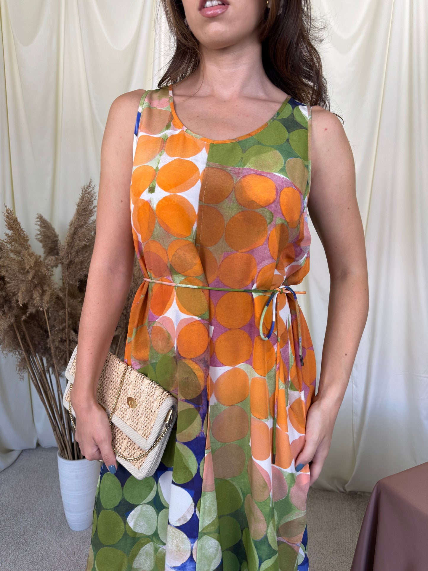 Rochie premium TIGER of Sweden din 100% mătase naturală ( mărimea S-M)