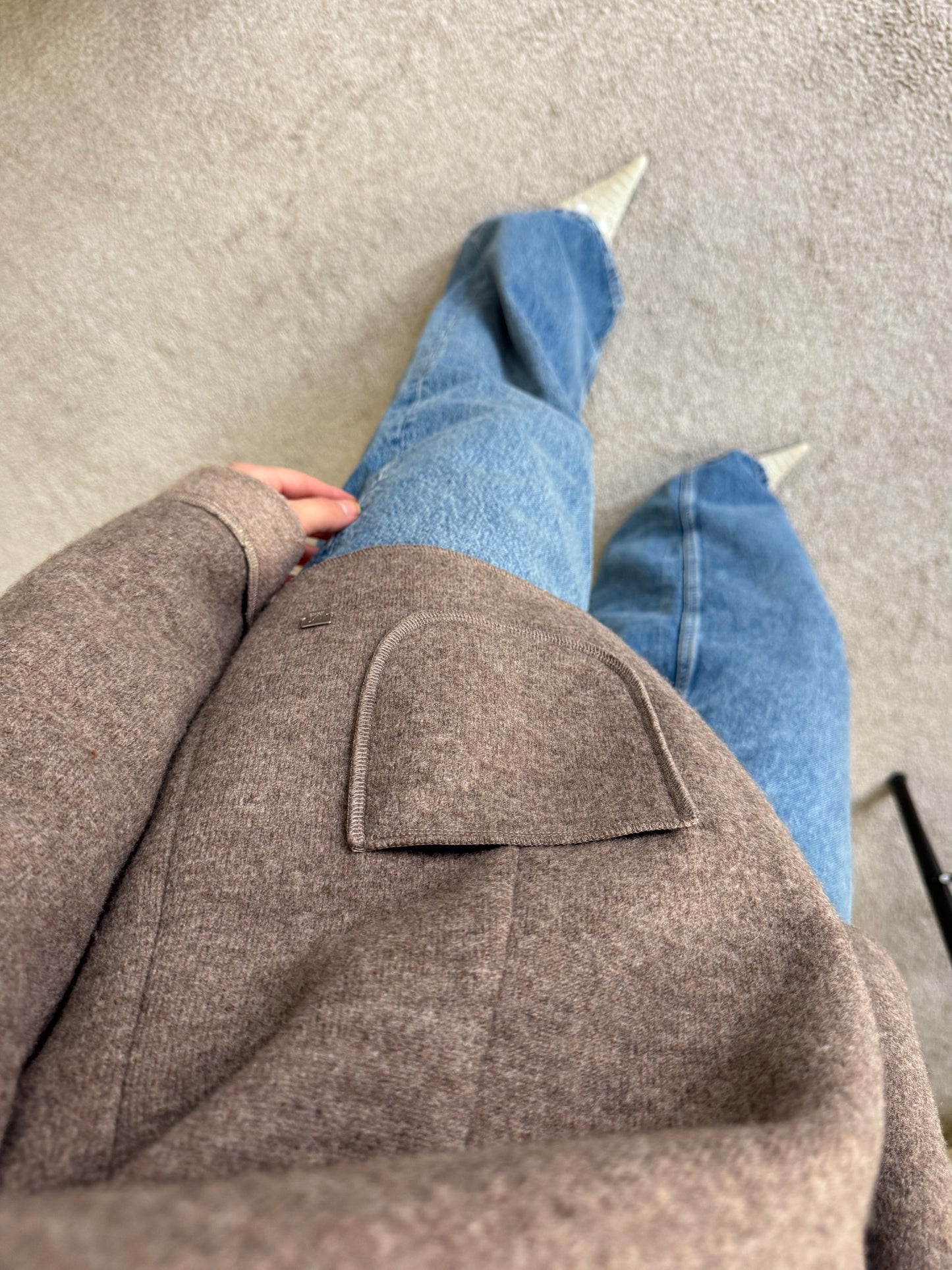 Jacheta MAERZMUENCHEN 100% lână pură (mărime M-L)