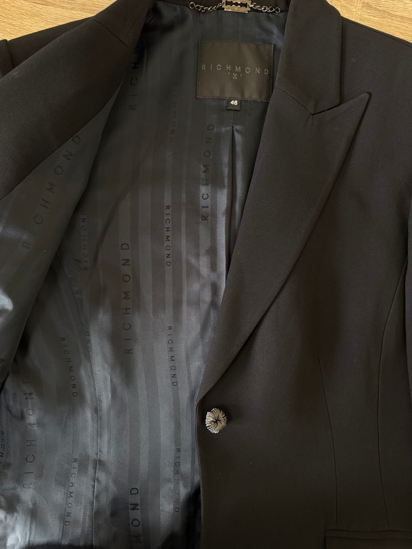 Sacou luxury Richmond cu detalii metalice 
(Mărimea S)